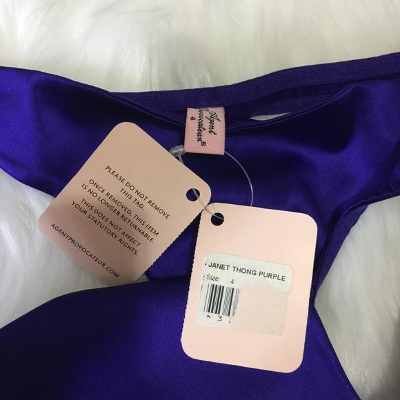 NWT Agent Provocateur Janet Ouvert Thong AP4 - Picture 5 of 5